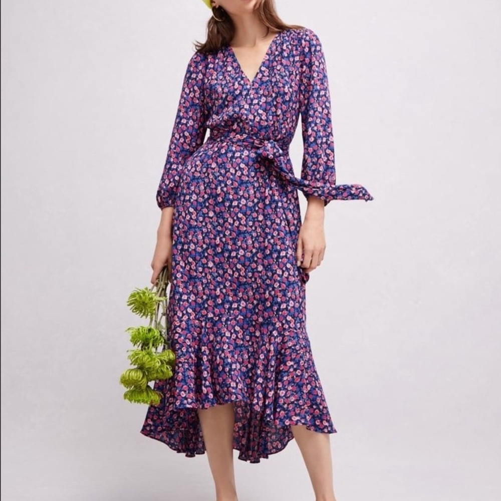 NWT J.Crew Floral Midi Dress